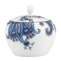 Pretty and playful in paisley, Marchesa by Lenox's Kashmir Garden sugar bowl is a sophisticated choice for everyday dining. Pretty and playful in paisley, Marchesa by Lenox's Kashmir Garden sugar bowl is a sophisticated choice for everyday dining.