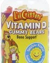 L'il Critters Gummy Bears with Vitamin D, 190 Count