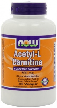 NOW Foods Acetyl L-Carnitine 500mg, 200 Vcaps NOW Foods Acetyl L-Carnitine 500mg, 200 Vcaps
