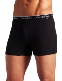 ck one Men's Cotton Slim Fit Boxer, Black, Large