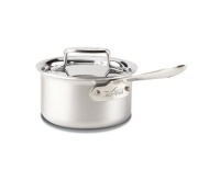 All-Clad Brushed Stainless D5 1.5-Quart Sauce Pan