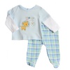 ABSORBA Baby-boys Newborn Little Lion Two Piece Footed Pant Set