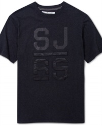 This Sean John graphic tee is simple and classy. This Sean John graphic tee is simple and classy.