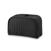 Ritz Quilted Two Slice Toaster Cover, Black Ritz Quilted Two Slice Toaster Cover, Black