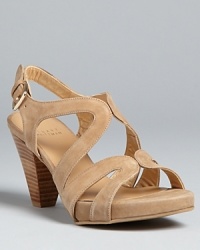 These Stuart Weitzman sandals are set for a sophisticated stroll from day to dinner, on plush suede platforms and moderate heels. They're a perfect pair for your next getaway. These Stuart Weitzman sandals are set for a sophisticated stroll from day to dinner, on plush suede platforms and moderate heels. They're a perfect pair for your next getaway.