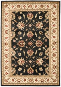 Safavieh Lyndhurst Collection LNH553-9012 Black and Ivory Area Rug, 4-Feet by 6-Feet Safavieh Lyndhurst Collection LNH553-9012 Black and Ivory Area Rug, 4-Feet by 6-Feet