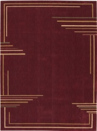 Nourison Parallels PR07 Rug - Brick Size - 2.3 x 8 ft. Runner Nourison Parallels PR07 Rug - Brick Size - 2.3 x 8 ft. Runner
