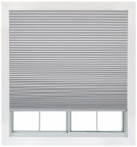 Easy Lift, 48-inch by 64-inch, Trim-at-Home (fits windows 28-inches to 48-inches wide) Cordless Honeycomb Cellular Shade, Light Blocking, White Easy Lift, 48-inch by 64-inch, Trim-at-Home (fits windows 28-inches to 48-inches wide) Cordless Honeycomb Cellular Shade, Light Blocking, White