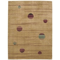 Nourison Parallels PR05 Rug - Gold Size - 2.3 x 3.9 ft. Nourison Parallels PR05 Rug - Gold Size - 2.3 x 3.9 ft.