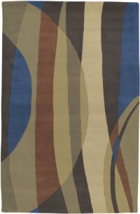 Area Rug 3x5 Rectangle Contemporary Charcoal Color - Surya Naya Rug from RugPal Area Rug 3x5 Rectangle Contemporary Charcoal Color - Surya Naya Rug from RugPal