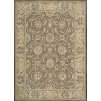 Nourison Rugs Persian Empire Collection PE22 Mocha Rectangle 5'3 x 7'5 Area Rug Nourison Rugs Persian Empire Collection PE22 Mocha Rectangle 5'3 x 7'5 Area Rug