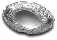 Wilton Armetale Acanthus Tray, Oval, 22-1/2-Inch by 17-Inch Wilton Armetale Acanthus Tray, Oval, 22-1/2-Inch by 17-Inch