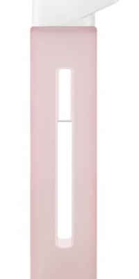 Takeya Modern Glass Water Bottle with Silicone Sleeve, Ice Pink, 18-Ounce Takeya Modern Glass Water Bottle with Silicone Sleeve, Ice Pink, 18-Ounce