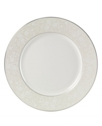 Set the table for romance with this refined collection from Mikasa. The Venetian Lace pattern features a delicate raised lace design accented by lustrous platinum banding. Inspired by the world's best lace makers, this collection brings an elegant air to any formal affair. (Clearance) Set the table for romance with this refined collection from Mikasa. The Venetian Lace pattern features a delicate raised lace design accented by lustrous platinum banding. Inspired by the world's best lace makers, this collection brings an elegant air to any formal affair. (Clearance)