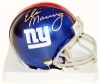 Signed Eli Manning Mini Helmet - COA & Hologram - Steiner Sports Certified - Autographed NFL Mini Helmets