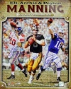 Peyton Eli & Archie Manning Signed 16x20 Qb Photo Hologram/coa - Steiner Sports Certified - Autographed NFL Photos