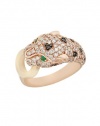 Effy Jewlery Signature Diamond and Emerald Ring, 1.40 TCW Ring size 7