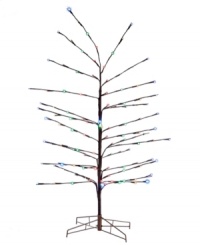 Bare but brilliant, the Twig Tree from Kurt Adler branches out and into colorful lights that'll make any minimalist very merry. Bare but brilliant, the Twig Tree from Kurt Adler branches out and into colorful lights that'll make any minimalist very merry.