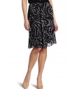 Jones New York Women's Petite Pleated Skirt