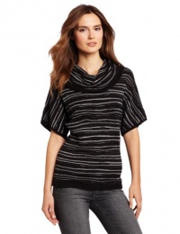 Calvin Klein Jeans Women's Short Sleeve Cowl Neck Sweater Calvin Klein Jeans Women's Short Sleeve Cowl Neck Sweater