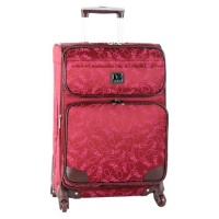Diane Von Furstenberg Luggage Signature 24 Inch Expandable Spinner, Beet/Plum, One Size Diane Von Furstenberg Luggage Signature 24 Inch Expandable Spinner, Beet/Plum, One Size