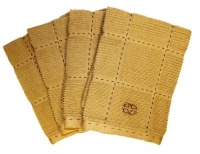 Calphalon 4-Piece Solid Dish Cloth Set, Biscotti Calphalon 4-Piece Solid Dish Cloth Set, Biscotti