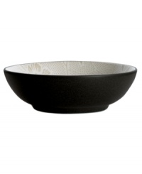 A fresh twist on a Noritake favorite, the Colorwave Graphite Bloom vegetable bowl offers the same sleek style and durability as the original dinnerware pattern but with a pretty floral print. A fresh twist on a Noritake favorite, the Colorwave Graphite Bloom vegetable bowl offers the same sleek style and durability as the original dinnerware pattern but with a pretty floral print.