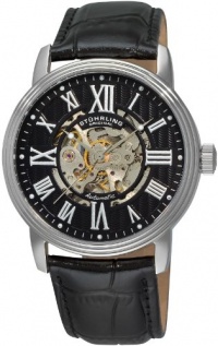 Stuhrling Original Men's 1077.33151 Classic Delphi Venezia Automatic Skeleton Black/Black Watch Stuhrling Original Men's 1077.33151 Classic Delphi Venezia Automatic Skeleton Black/Black Watch