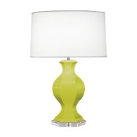Bright colors give a modern spin to this classic six-sided ceramic lamp. Bright colors give a modern spin to this classic six-sided ceramic lamp.