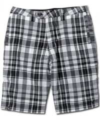 Wear 'em any way you like 'em. These reversible shorts from Univibe double your options.