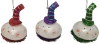 Lighted Snowman Heads Christmas Ornaments Set of 3 Lighted Snowman Heads Christmas Ornaments Set of 3