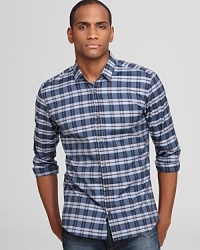 HUGO Ero Plaid Sport Shirt - Slim Fit HUGO Ero Plaid Sport Shirt - Slim Fit