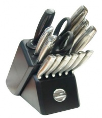 KitchenAid KA1SS14TB 14-Piece Stainless Steel Knife Set with Block KitchenAid KA1SS14TB 14-Piece Stainless Steel Knife Set with Block