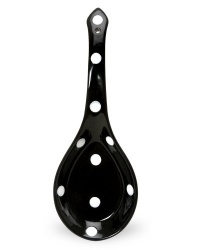Spode Baking Days Black Spoon Rest Spode Baking Days Black Spoon Rest