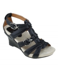 Buckle up and get ready for a stylish - and comfortable - ride. The Lucia Too sandals by Earthies are as easy on your feet as a much-needed summer vacation with their wellness footbed. Buckle up and get ready for a stylish - and comfortable - ride. The Lucia Too sandals by Earthies are as easy on your feet as a much-needed summer vacation with their wellness footbed.