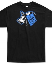 Give your casual look a jolt of urban energy with this t-shirt from Metal Mulisha. Give your casual look a jolt of urban energy with this t-shirt from Metal Mulisha.