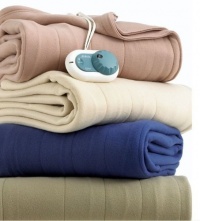 Sunbeam Slumber Rest Quilted Fleece Twin Heated Electric Blanket Mushroom Sunbeam Slumber Rest Quilted Fleece Twin Heated Electric Blanket Mushroom