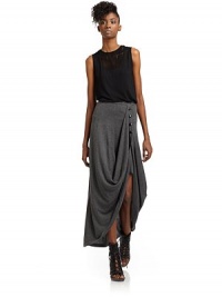 THE LOOKDelicate leather frontSleevelessTHE FITAbout 26 from shoulder to hemTHE MATERIAL90% modal/10&% cashmereLeather trimCARE & ORIGINHand washMade in USAModel shown is 5'11 (180cm) wearing US size Small. THE LOOKDelicate leather frontSleevelessTHE FITAbout 26 from shoulder to hemTHE MATERIAL90% modal/10&% cashmereLeather trimCARE & ORIGINHand washMade in USAModel shown is 5'11 (180cm) wearing US size Small.