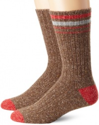Timberland Men's Stripe and Solid Tweed Crew Socks Timberland Men's Stripe and Solid Tweed Crew Socks