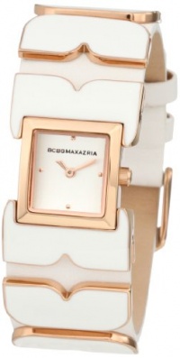 BCBGMAXAZRIA Women's BG6398 Mini Chroma Custom Square Rose Gold Case Watch BCBGMAXAZRIA Women's BG6398 Mini Chroma Custom Square Rose Gold Case Watch