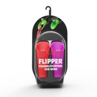 Metrokane 6122 Rabbit Flipper Pourer/Stoppers 2-Pack in Multi-Color (Colors Selected Randomly) Metrokane 6122 Rabbit Flipper Pourer/Stoppers 2-Pack in Multi-Color (Colors Selected Randomly)