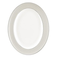 Monique Lhuillier for Royal Doulton ?toile Platinum 13-1/2-Inch Platter Monique Lhuillier for Royal Doulton ?toile Platinum 13-1/2-Inch Platter