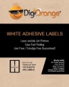 DigiOrange® Pack of 400 White Mailing/Shipping Labels for Laser/Inkjet printers