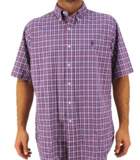 Ralph Lauren Men Classic Fit Plaid Short Sleeve Shirt Ralph Lauren Men Classic Fit Plaid Short Sleeve Shirt