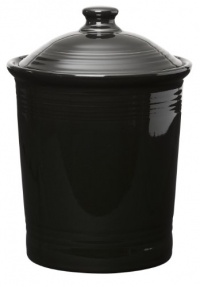 Fiesta 3-Quart Large Canister, Black Fiesta 3-Quart Large Canister, Black