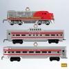 2011 LIONEL Santa Fe Super Chief Miniature Train Ornaments - QXM9119