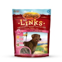 Zuke's Lil' Links Healthy Grain Free Little Sausage Links for Dogs, Pork and Apple Recipe, 6-Ounce Zuke's Lil' Links Healthy Grain Free Little Sausage Links for Dogs, Pork and Apple Recipe, 6-Ounce