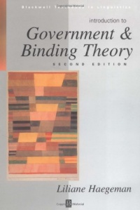 Introduction to Government and Binding Theory Introduction to Government and Binding Theory