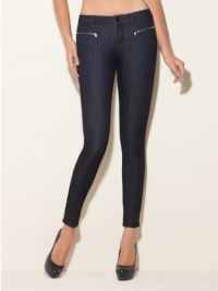GUESS Brittney Denim Leggings with Front Zippe, SILICONE RINSE (31) GUESS Brittney Denim Leggings with Front Zippe, SILICONE RINSE (31)