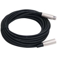 XLR male to XLR female Microphone Cable - 15 feet XLR male to XLR female Microphone Cable - 15 feet